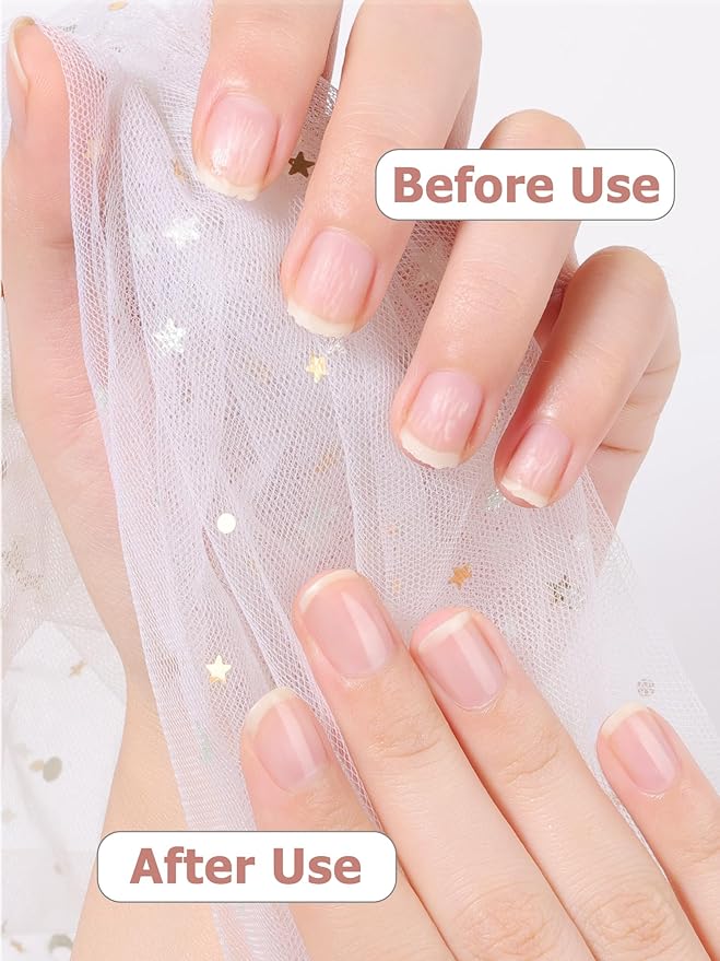 Glass Nail File and Buffer with Case, Crystal Fingernail Files for Natural Nails Nano Nail Shiner Polisher Care Kit for Travel Salon Stocking Stuffers for Women Girl Wife Gifts-Rose Gold