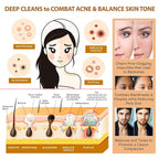 LILY SADO LILY SADO Cocoa & Coffee Creamy Face Scrub - Best Exfoliating VEGAN Facial Cleanser for Women & Men - Natural Face Wash Exfoliates & Energizes Skin, Treats Acne & Reduces Pore Size - 4 oz