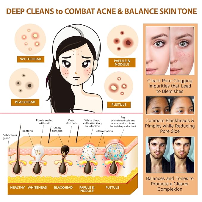 LILY SADO LILY SADO Cocoa & Coffee Creamy Face Scrub - Best Exfoliating VEGAN Facial Cleanser for Women & Men - Natural Face Wash Exfoliates & Energizes Skin, Treats Acne & Reduces Pore Size - 4 oz