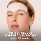 Skyn ICELAND Hydro Cool Firming Forehead Patches, 10 Minute Smoothing Treatment with Peptides and Hyaluronic Acid, All Skin Types, 4 Patches