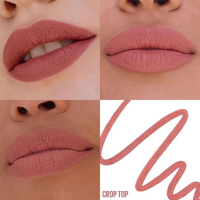 MAYBELLINE Lifter Liner Lip Liner Makeup, Lip Pencil with Hyaluronic Acid For A Fuller, Lifted Make Up Look, Crop Top, 1 Count