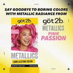 Got2b Metallics, Permanent Hair Color, M87 Pink Passion