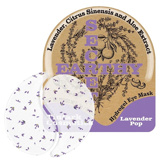 Lavender Hydrogel Under Eye Patches 28 Pairs 5 Minute Calming Hydrating Eye Mask for Puffy Eyes and Dark Circles Relaxing Cooling Under Eye Pads Ophthalmologist Tested
