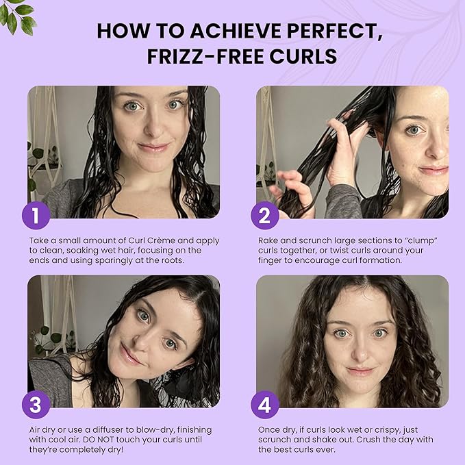 Controlled Chaos Curl Cream for Curly Hair Defining Cream with Shea Butter for Long Lasting Frizz Free Curls – Sulfate & Paraben Free Aloe Vera Curling Cream for Wavy Hair, Made in USA(5Oz)