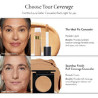 LAURA GELLER NEW YORK The Ideal Fix Concealer - Porcelain - Buildable Medium to Full Coverage Liquid Concealer - Covers Under Eye Dark Circles & Blemishes - Long-Lasting