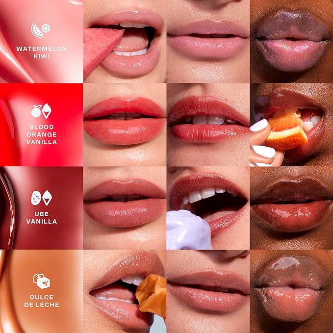 Tower 28 LipSoftie Hydrating Tinted Lip Treatment Balm, Moisturizing Lip Mask for Chapped Lips - Sugar Plum Flavor, Sheer Mauve