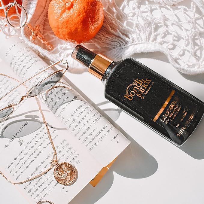 Bondi Sands Liquid Gold Self Tanning Dry Oil | Hydrating, Quick Drying, Tanning Dry-Oil for a Natural, Golden Look | 5.07 oz/150 mL