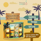 Fine Fragrance Body Mist & Body Splash Gift Set – Luxury Self-Care Combo for Women and Girls (Coconut, Cucumber, Mango Pear, Rose Soap)