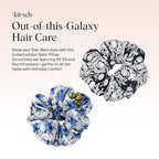 Kitsch x Star Wars R2-D2 & Stormtrooper Scrunchies for Women- Softer Than Silk Scrunchie - No Crease Hair Ties - Perfect For Day And Night Creaseless Hair Accessories for Girls | Ideal Gifts for Women