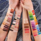 UCANBE 86 Colors Nude Eyeshadow Palette with 15pcs Makeup Brushes Set, Matte Glitter Long Lasting Highly Pigmented Waterproof Colorful Eye Shadow Contour Blush Powder Highlighter All in One