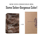 Madison Reed Radiant Hair Color Kit - 7NVA Light Cool Brown (Veneto Brown), Dimensional Gray Hair Blending Permanent Hair Dye, PPD-Free & Ammonia-Free, 2 Pack