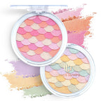 Color Nymph Powder Blush & Highlighter Makeup Set | Multi-Purpose Highlighter Palette | Highly Pigmented Soft Shimmer Face Blush Powder Palette | Vegan & Cruelty-Free, Mermaid Make up Design