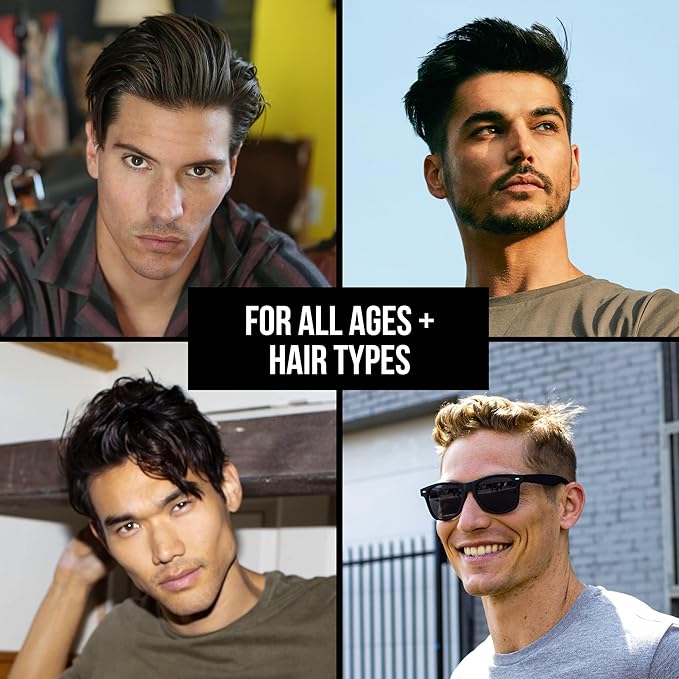 RUGGED & DAPPER Texture Boost Sea Salt Spray for Men - 4 oz, Hair Styling Agent, Adds Body and Fullness to Hair, Enhances Natural Texture, Locks in Moisture, Ocean Fresh Scent