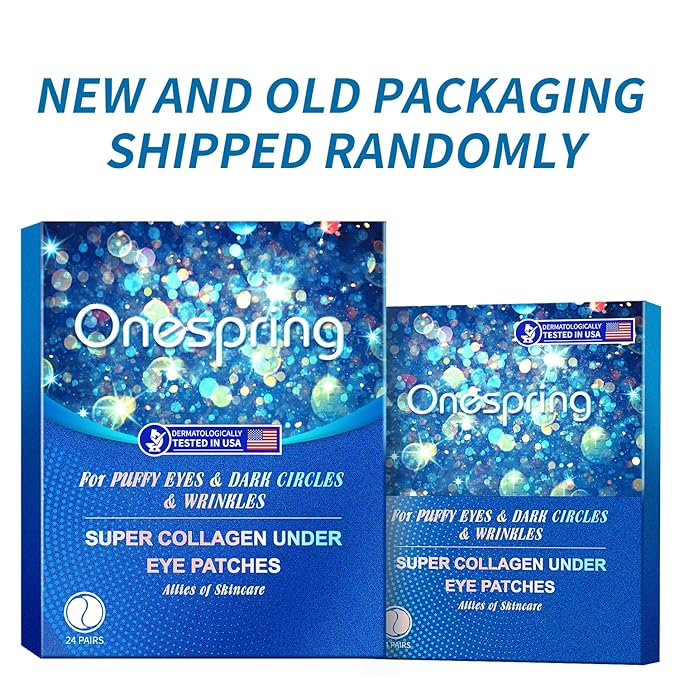 Eye Masks (48 Pairs) - Bachelorette Party Favors, Collagen Under Eye Patches for Puffy Eyes, Fine Lines and Dark Circles, Spa Party, Bridesmaid, Birthday Gifts for Her