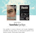 Fazit Makeup Patches - Snowflake Eye Rays - Glow Up Make-Up Patches - Cute Glitter Makeup Accessories for Women - Cosmetic Glitter for Face