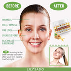 LILY SADO HONEY WALNUT Creamy Face Scrub - Best Exfoliating Facial Cleanser for Women & Men - Gently Exfoliates, Softens & Energizes Skin, Treats Acne, Reduces Pore Size - For All Skin Types - 4 oz