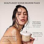 OUAI Scrub It All A-OUAI Holiday Hair Care Kit - Clarifying Shampoo & Exfoliating Body Scrub Duo - Hair Care Set with Detox Shampoo & Travel Size Body Scrub (2 Count)