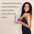 New Miuz Lavender Vitamin InShower Body Conditioner Soft Skin Natural Post Shower Care Moisturizer for Body Legs Nourishing Bath Oil Lavender Vanilla Self Care Spa Gift