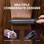 Wavytalk 3 in 1 Curling Wand Set, Multi Curl, Curling Iron Set with Heated Round Brush, Flat Iron Hair Straightener, 1 1/4 inch Curling Iron, Dual Voltage Hair Curler