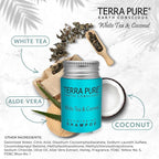 Terra Pure White Tea & Coconut Shampoo, Travel Size Hotel Amenities, 1 oz. (Case of 100)