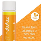 Curl Defining Gel - 100% Vegan, Cruelty Free, Paraben Free - Deep Moisture, Medium Hold, Aloe Vera Based Gel for Curly Hair - Anti-Frizz Curl Definer, Loose Curls and Wavy Hair - 8 Oz