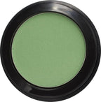 Jade Green Shimmering Eucalyptus Olive Soft Pressed Powder Single Vegan Eyeshadow; Talc, Paraben & Cruelty Free