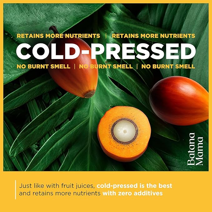 PREMIUM Cold-Pressed Batana Oil for Hair Growth, 100% Pure & Organic, No Burnt Smell, Hair Mask from Honduras, Fade Stretchmarks, All Natural