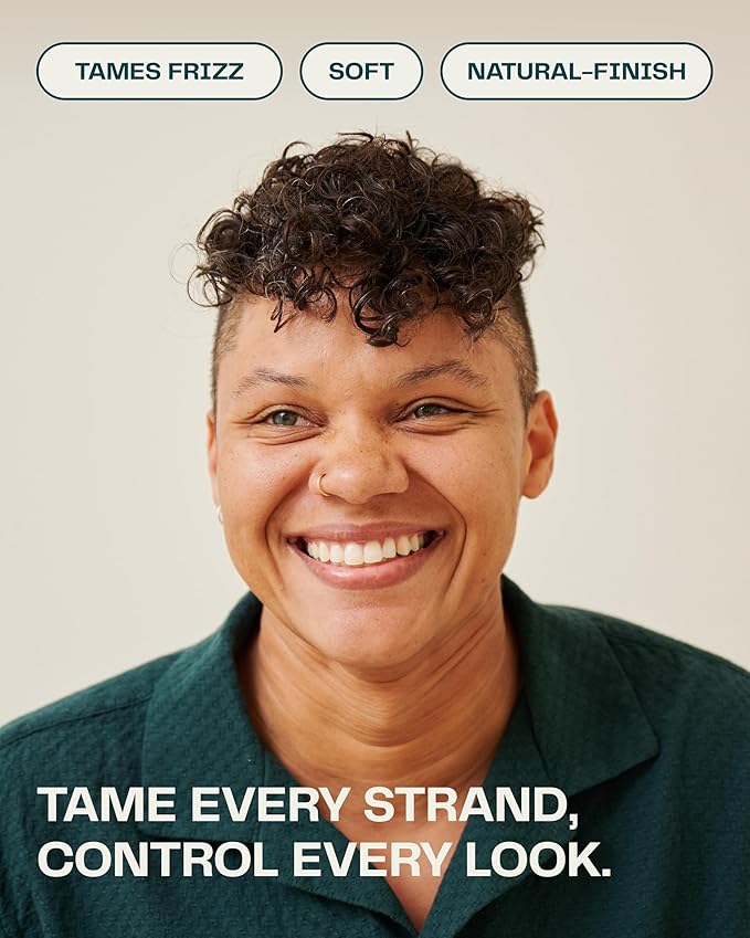 Barb Styling Cream for Women and Men - Soft Hold Hair Styling Cream for Curl Definition and Frizz Control - Lightweight, Natural Finish - Original Scent - 3 fl oz