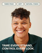 Barb Styling Cream for Women and Men - Soft Hold Hair Styling Cream for Curl Definition and Frizz Control - Lightweight, Natural Finish - Original Scent - 3 fl oz