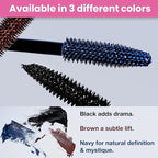 Prime Prometics PrimeLash Mascara for Older Women – Volumizing, Incredible Length in 2 Coats – Long-Stay, Zero Clumps, Hypoallergenic (Black)