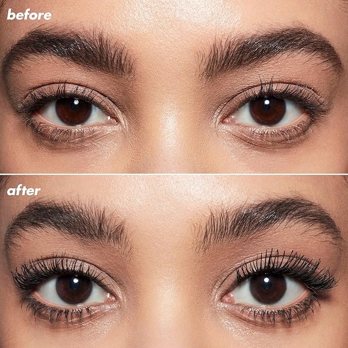 Unidollss Tubing Mascara Black Length & Volume with Lash-Nourishing Serum, No Clumps, Smudge-Proof Lash Extension Effect, Washable, Cruelty-Free & Gluten-Free, Safe for Sensitive Eyes