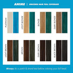 Lime Crime Unicorn Hair Dye Full Coverage, Anime (Candy Blue) - Vegan and Cruelty Free Semi-Permanent Hair Color Conditions & Moisturizes - Temporary Blue Hair Dye With Sugary Citrus Vanilla Scent