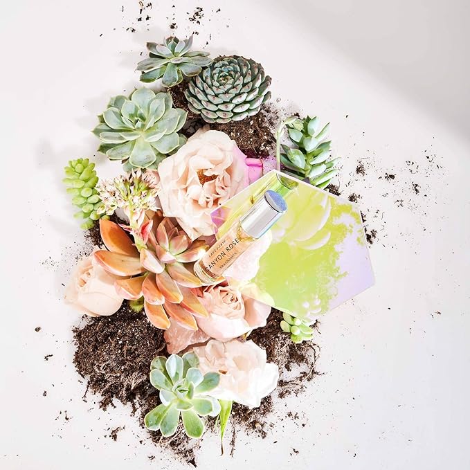 Lake & Skye - Canyon Rose Warm Floral and Vanilla Rollerball Fragrance Oil 0.33 oz (10 ml)