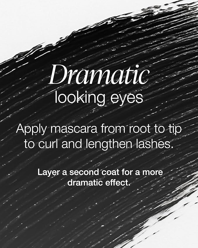 Mineral Fusion So Lifted Lash Defined Curl Mascara (Black) - Lash Lifting Mascara for Weightless Volume & Length - With Argan & Coconut Oils - Hypoallergenic