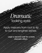 Mineral Fusion So Lifted Lash Defined Curl Mascara (Black) - Lash Lifting Mascara for Weightless Volume & Length - With Argan & Coconut Oils - Hypoallergenic