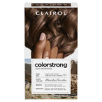 Clairol ColorStrong Permanent Zero Ammonia Hair Dye, 6.1 Light Ash Brown - Machu Picchu Hair Color, Pack of 1