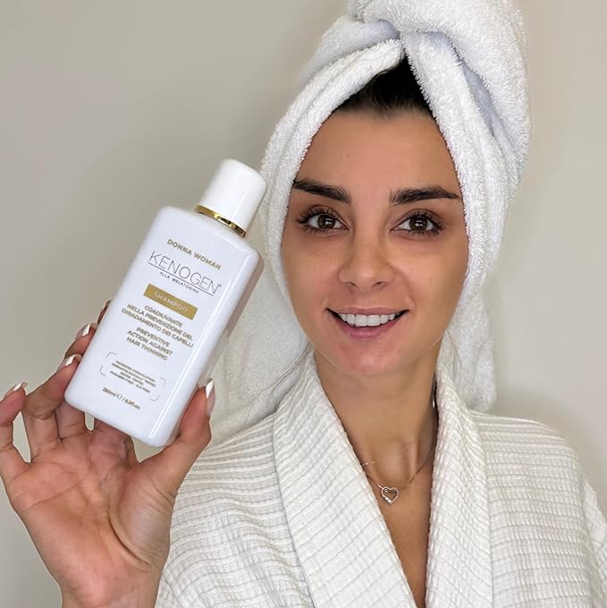 Kenogen Women’s Hair Growth Shampoo – Thickening & Volumizing for Thinning Hair – Boosts Regrowth with Melatonin – Vegan, Sulfate-Free, Cruelty-Free, DHT Blocker, Hair Loss Treatment