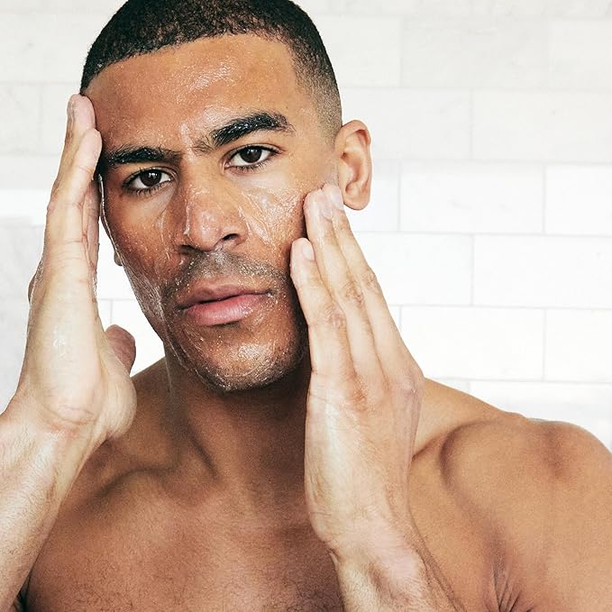 Brickell Men's Daily Elite Face Care Routine I, Toner, Gel Facial Wash, Face Scrub, Anti-Aging Night Cream, Eye Cream, Charcoal Mask and Moisturizer, Natural and Organic, Scented