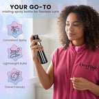 3pcs,Microfiber Hair Cape, Jumbo Hair Tie, Fine Mist Spray Bottle, Hair Styling Accessories,Microfiber Hair Towel For Curly Hair, Shoulder Neck Towel, Wet Hair Drying Cape, Makeup, Curly Hair Towel