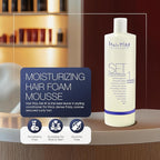 Hair Play Set #1 Hair Foam Mousse - Light Hold Styling Foam for Frizz Control - Volume Mousse for Fine Hair & Natural Straight Hair- Lightweight & Non-Greasy - Refill Hair Mousse Bottle - 16 Fl Oz