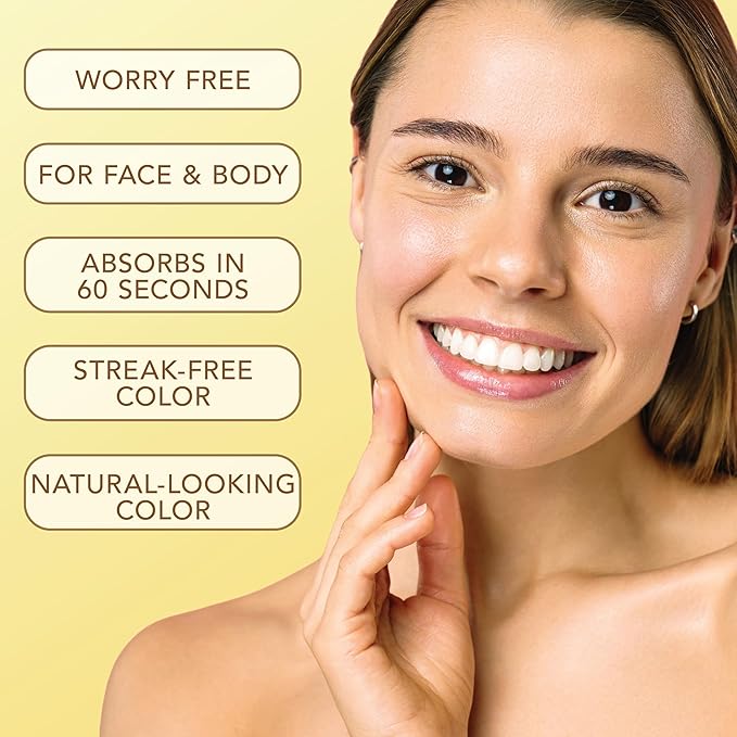 Jergens Natural Glow Hydra Gel Moisturizer, Hyaluronic Acid Tanning Lotion, Hydrating Tanning Gel, Fragrance-Free Self Tanner, Medium to Deep Skin Tones 8.3 Oz