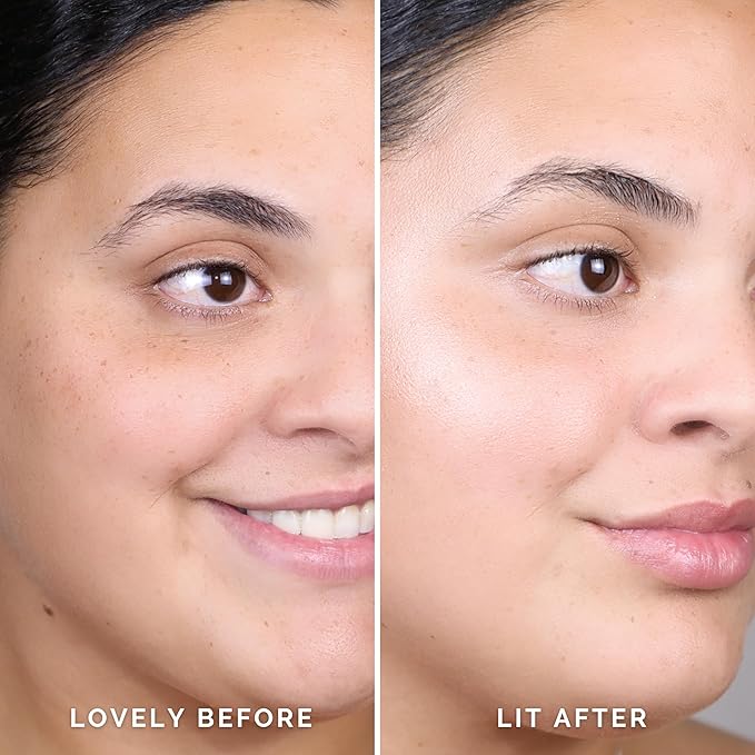 Elizabeth Mott Thank Me Later Glow Enhancer & Primer - Illuminating Makeup Base & Highlighter for Radiant Skin - Lightweight, Long-Lasting, Vegan & Cruelty-Free, Sheer Light Glow Shade, 30g