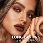 Dark Brown Lipstick Long Lasting Lipsticks for Women Pigmented Smudgeproof Transferproof Vegan Cruelty Free Lip Makeup, A50 My Dream