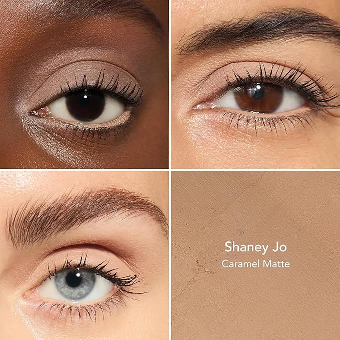 Thrive Causemetics Brilliant Eye Brightener Matte Classic Eyeshadow Stick Bundle, 3 Shades, Waterproof & Crease Proof Cream to Powder Long Lasting Formula, 3 Shadow Sticks & Confetti Makeup Bag