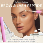 The Skinny Confidential Brow Peptide Eyebrow & Eyelash Styling Serum – Refine Your Brows with All Day Hold - Lightweight & Non-Greasy Brow & Lash Styling Serum