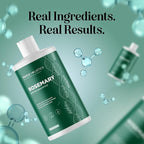 Volumizing Biotin and Rosemary Shampoo - Vegan Rosemary Biotin Shampoo for Thinning Hair for Women and Men with Nourishing B Vitamins & Tea Tree Oil - Paraben Silicone & Sulfate Free (16 Fl Oz)