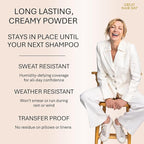 Joan Rivers Great Hair Day Root Touch Up Powder – Fill-in Powder for Thicker, Fuller Looking Hair (Brunette)