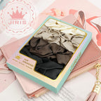 5Pcs Satin Scrunchies for Women, Softer Than Silk Scrunchies, Fashion No Crease Hair Ties for Thin Thick Hair,Soft Hair Bands No Damage for Girls, Ideal Gifts for Women (Set 1)