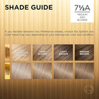 L'Oreal Paris Superior Preference Luminous Fade-Defying Permanent Hair Color, Hair Dye For Up to 9 Weeks of Radiance, Medium Ash Blonde 7.5A, 1 Hair Dye Kit (Pack of 2)