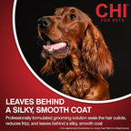 CHI for Dogs Deep Moisture Shampoo - Best Hydrating Formula for Dry Skin - Moisturizing Dog Wash with Soothing Ingredients - Paraben and Sulfate Free - Made in USA, 16 Fl Oz